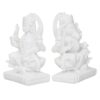 Laxmi Ganesha Idol Marble Murti For Puja Home Diwali Decoration Gifts - Image 3