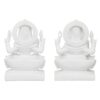 Laxmi Ganesha Idol Marble Murti For Puja Home Diwali Decoration Gifts - Image 2